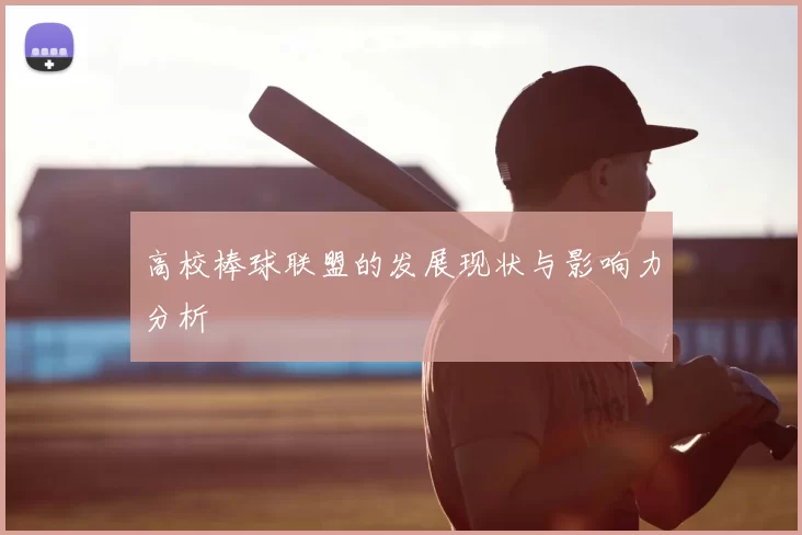 高校棒球联盟的发展现状与影响力分析