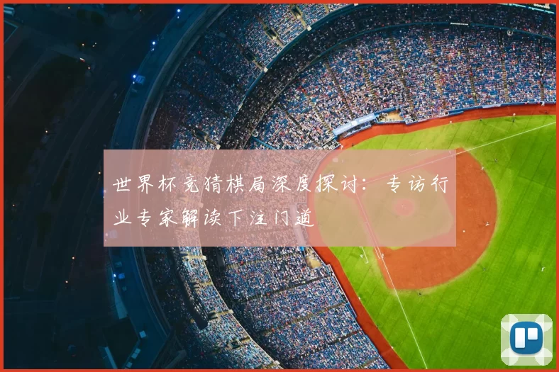 世界杯竞猜棋局深度探讨：专访行业专家解读下注门道